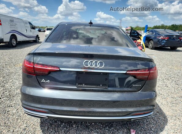WAUABAF44MA024796 2021 AUDI A4 Gray Հետևի տեսք