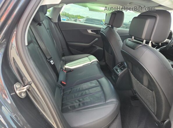 WAUABAF44MA024796 2021 AUDI A4 Gray Հետևի նստատեղերի տեսք