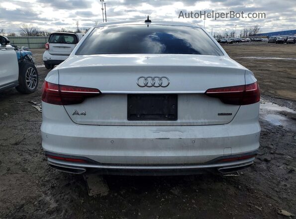 WAUABAF46MA035850 2021 AUDI A4 White Vista trasera