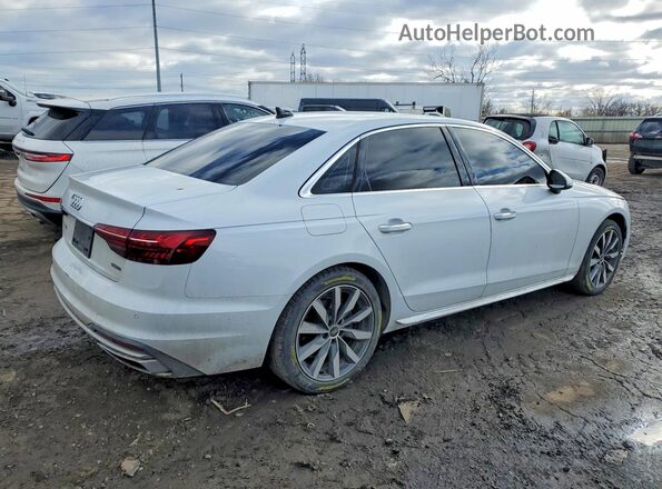 WAUABAF46MA035850 2021 AUDI A4 White Trasero derecho
