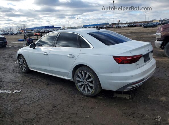 WAUABAF46MA035850 2021 AUDI A4 White Trasero izquierdo