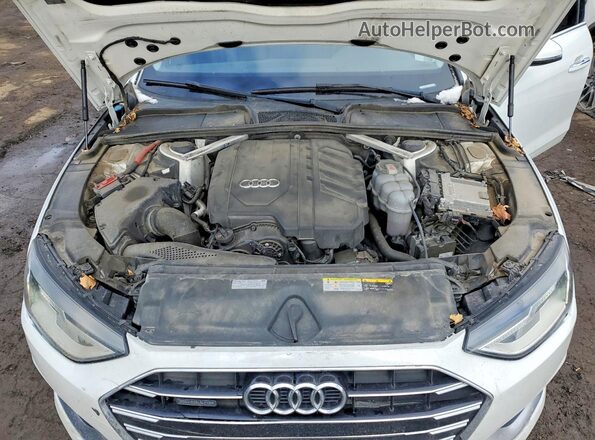 WAUABAF46MA035850 2021 AUDI A4 White Vista interior trasera