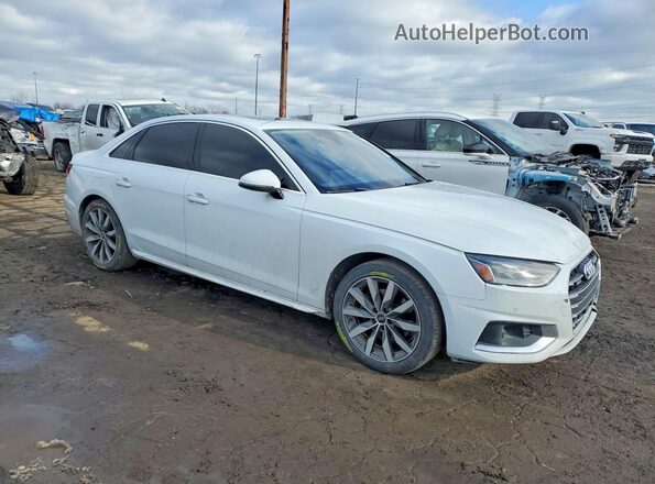 WAUABAF46MA035850 2021 AUDI A4 White Delantero derecho