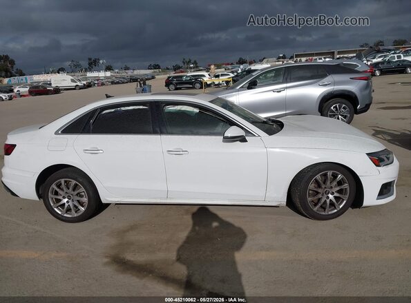 WAUABAF47MA043911 2021 AUDI A4 White Вид задньої частини салону