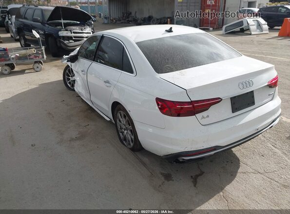 WAUABAF47MA043911 2021 AUDI A4 White Задня ліва чверть