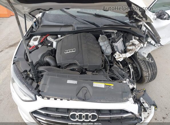 WAUABAF47MA043911 2021 AUDI A4 White Вид ззаду