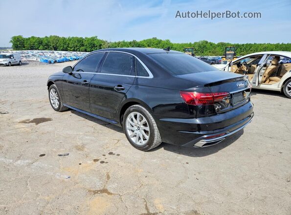 WAUABAF48MN008254 2021 AUDI A4 Black Задня ліва чверть