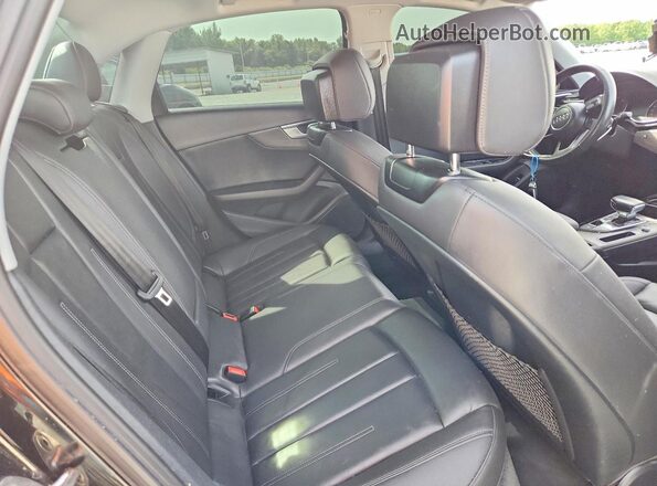 WAUABAF48MN008254 2021 AUDI A4 Black Вид задніх сидінь