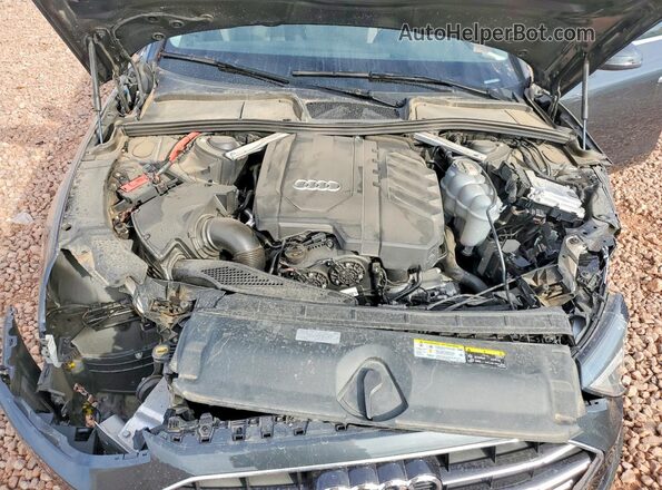 WAUABAF4XMA035835 2021 AUDI OTHER Gray უკანა სალონის ხედი