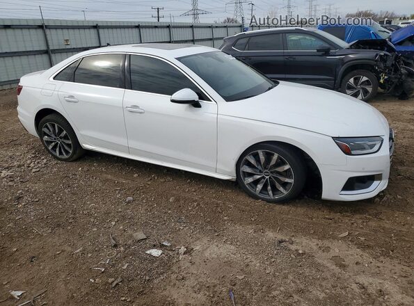 WAUABAF4XMN011415 2021 AUDI A4 White Передня права чверть