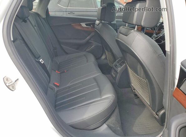 WAUABAF4XMN011415 2021 AUDI A4 White Вид задніх сидінь