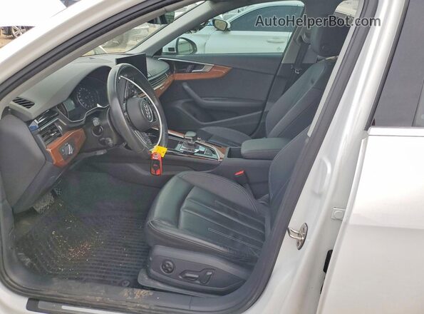WAUABAF4XMN011415 2021 AUDI A4 White Вид салону спереду