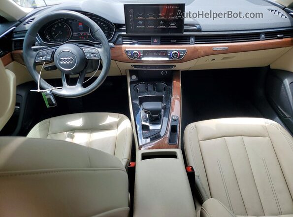 WAUABCF57NA010364 2022 AUDI A5 Black Առջևի վահանակի տեսք