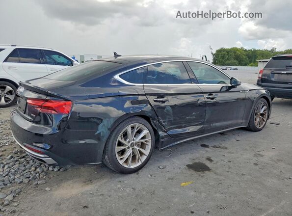 WAUABCF57NA010364 2022 AUDI A5 Black Հետևի աջ