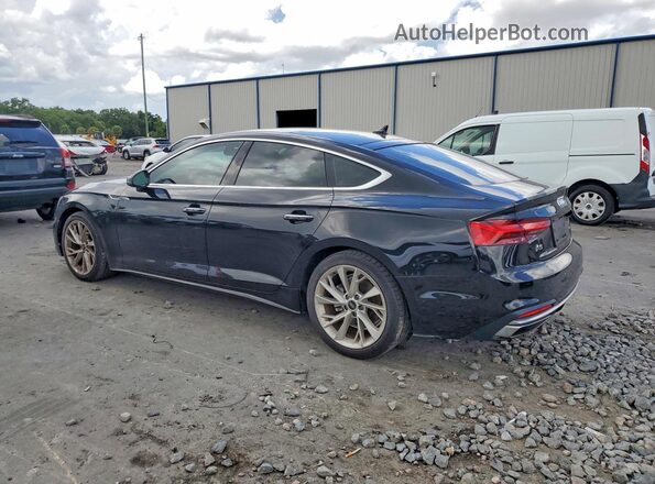 WAUABCF57NA010364 2022 AUDI A5 Black Հետևի ձախ