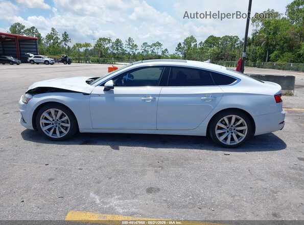 WAUANCF52JA009091 2018 AUDI A5 White Vista interior de 360 grados