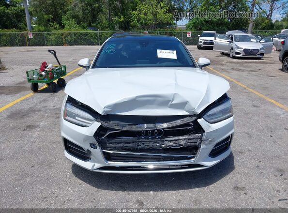 WAUANCF52JA009091 2018 AUDI A5 White Vista del cuadro de instrumentos
