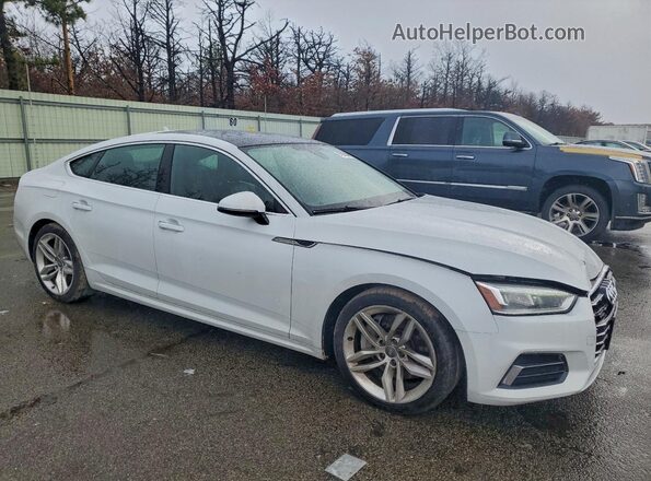 WAUANCF53KA094900 2019 AUDI A5 Белый Передняя правая четверть