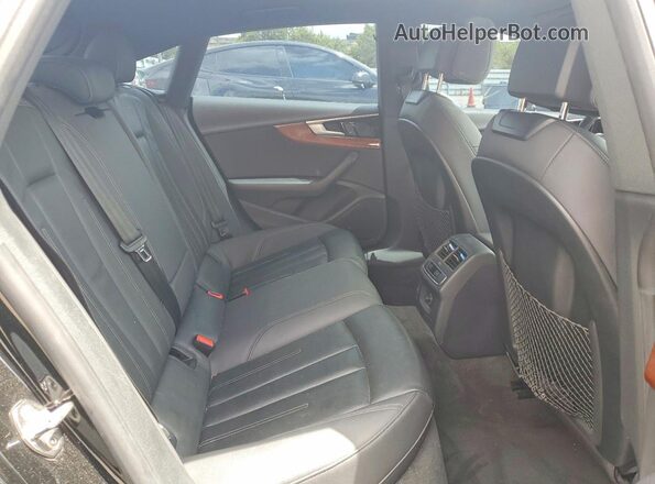 WAUANCF5XLA004577 2020 AUDI A5 Black უკანა სავარძლების ხედი