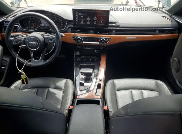 WAUANCF5XLA004577 2020 AUDI A5 Black წინა პანელის ხედი