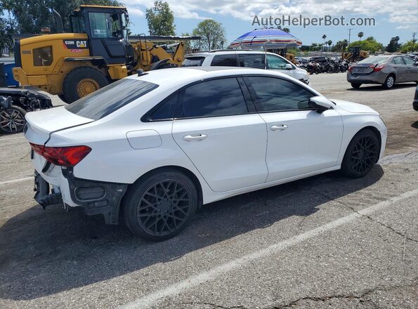 WAUAUDGY0PA085290 2023 AUDI A3 Белый Задняя правая четверть