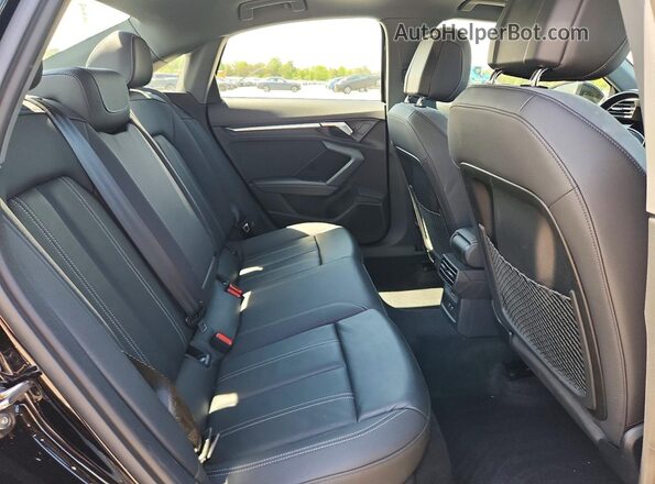 WAUAUDGY7PA115014 2023 AUDI A3 Black Вид задніх сидінь