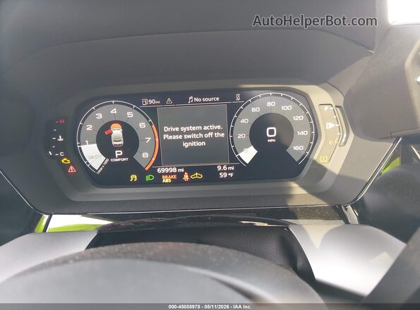 WAUAUDGY9PA084980 2023 AUDI OTHER Black Vista de los asientos traseros