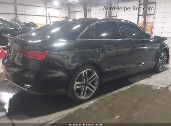 WAUAUGFF0J1042884 2018 AUDI A3 Черный Задняя правая четверть