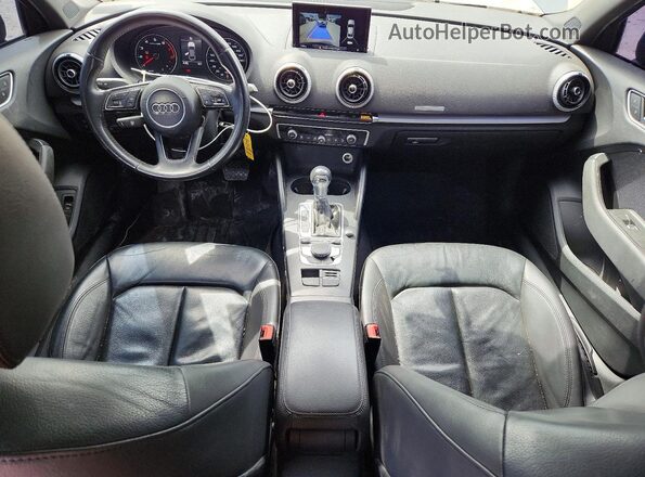 WAUAUGFF2H1041472 2017 AUDI A3 Серый Вид панели приборов