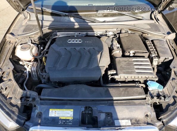 WAUAUGFF3J1045147 2018 AUDI A3 Black Вид задньої частини салону