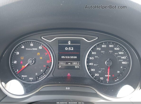 WAUAUGFF5LA103116 2020 AUDI A3 White უკანა სავარძლების ხედი