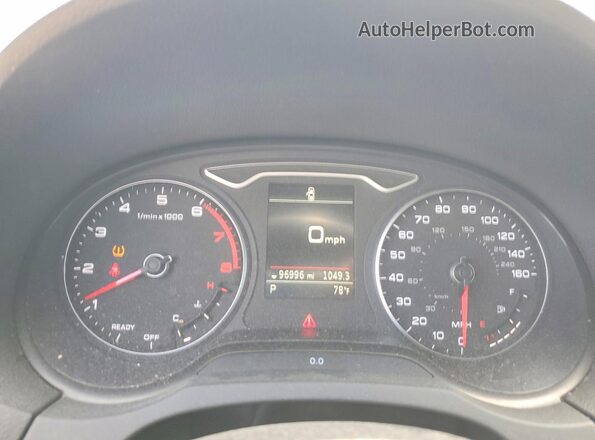 WAUAUGFF6LA099707 2020 AUDI A3 Синий Вид щитка приборов