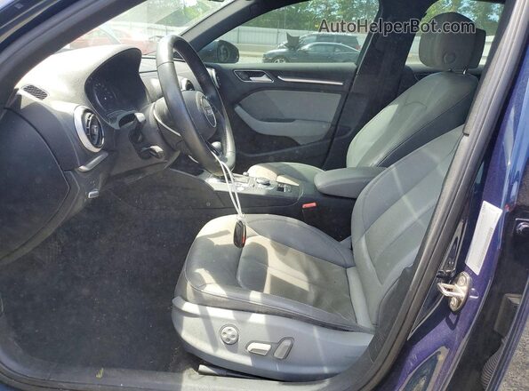 WAUAUGFF6LA099707 2020 AUDI A3 Синий Вид салона спереди