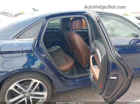 WAUAUGFF7H1059157 2017 AUDI A3 Синий Вид наклейки с VIN-кодом
