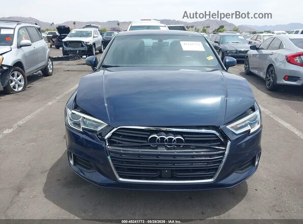 WAUAUGFF7H1059157 2017 AUDI A3 Синий Вид щитка приборов