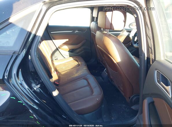 WAUAUGFF7J1023765 2018 AUDI A3 Black VIN sticker view