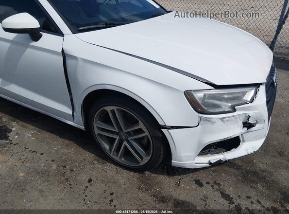 WAUAUGFF9J1032306 2018 AUDI A3 White Դիմացի տեսք