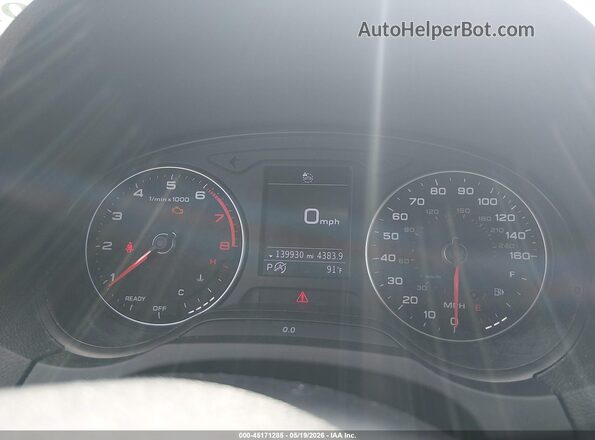 WAUAUGFF9J1032306 2018 AUDI A3 White Հետևի նստատեղերի տեսք
