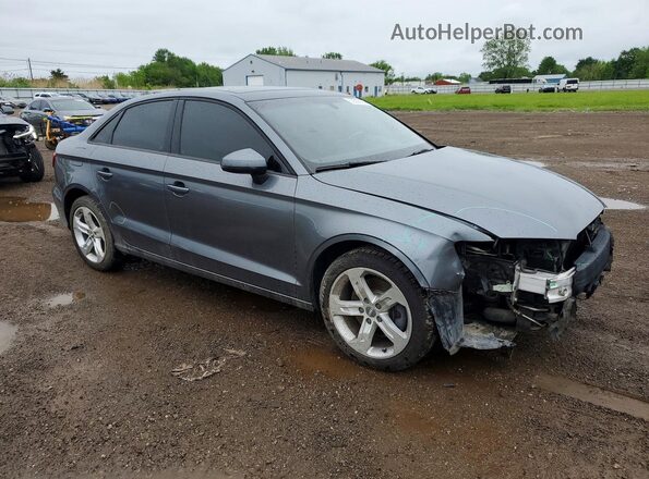 WAUAUGFFXJ1024232 2018 AUDI A3 Серебряный Передняя правая четверть