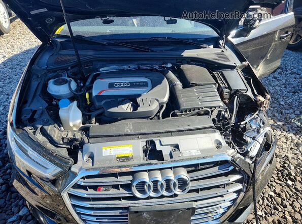 WAUB1GFF3J1087265 2018 AUDI S3 Black Widok wnętrza z tyłu