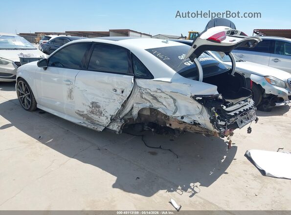 WAUB1GFF4J1039967 2018 AUDI S3 White Задня ліва чверть