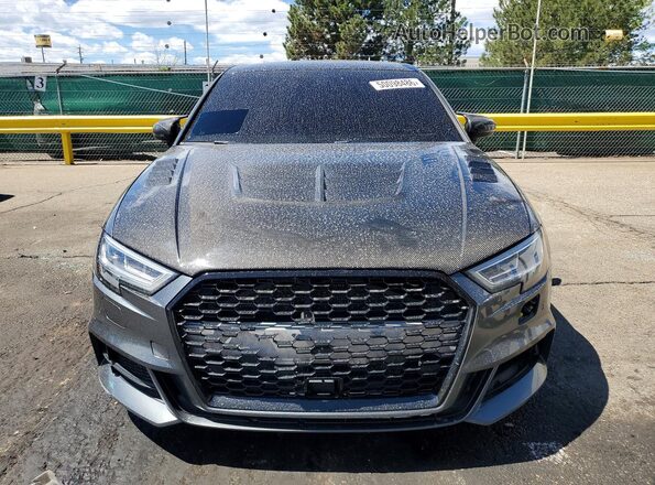 WAUB1GFF4KA085137 2019 AUDI S3 Серый Вид спереди