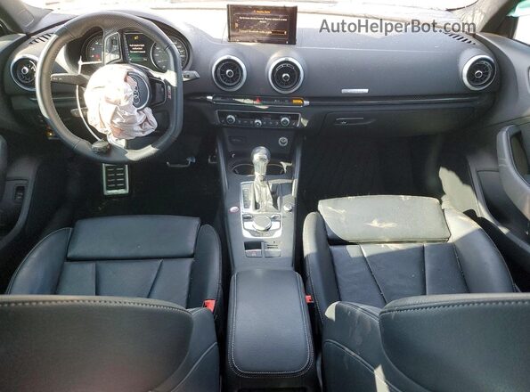 WAUB1GFF4LA004588 2020 AUDI S3 Black Vista del salpicadero