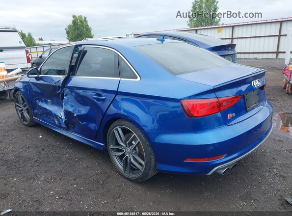WAUB1GFF7G1001853 2016 AUDI S3 Синий Задняя левая четверть