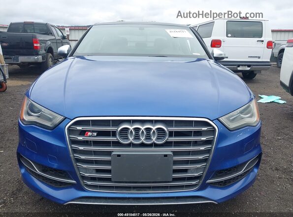 WAUB1GFF7G1001853 2016 AUDI S3 Синий Вид щитка приборов