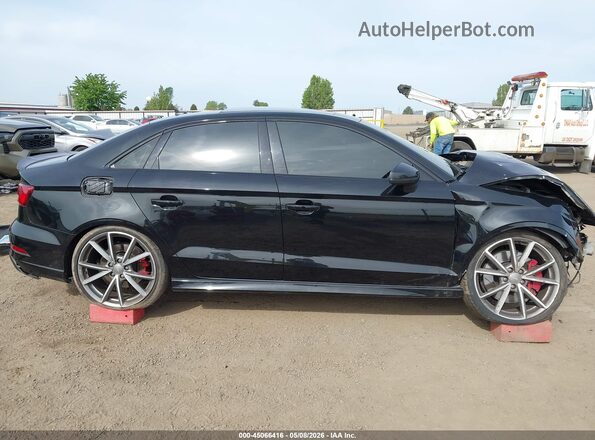 WAUB1GFF7J1060134 2018 AUDI S3 Black Vista interior de 360 grados