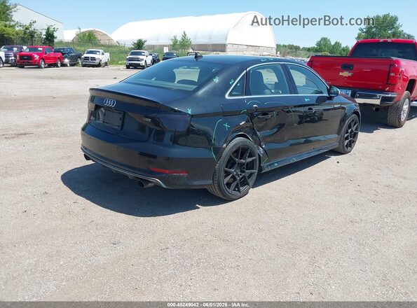 WAUB1GFF8G1012229 2016 AUDI S3 Black უკანა მარჯვენა