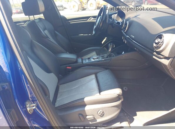 WAUB1GFFXG1045362 2016 AUDI S3 Blue Вид салону спереду