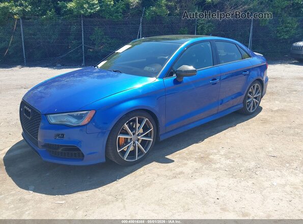 WAUB1GFFXG1045362 2016 AUDI S3 Blue Передня ліва чверть