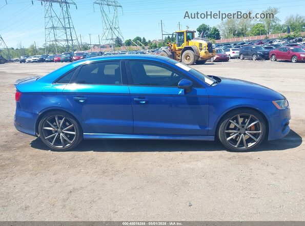 WAUB1GFFXG1045362 2016 AUDI S3 Blue Панорамний вид салону 360°
